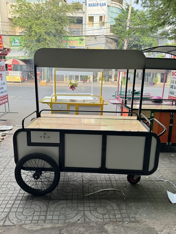 Quầy xe bán trà sữa