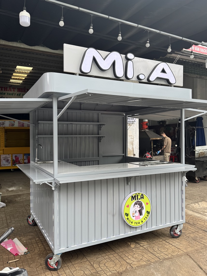 Kiosk bán hàng ăn vặt - Ảnh 3