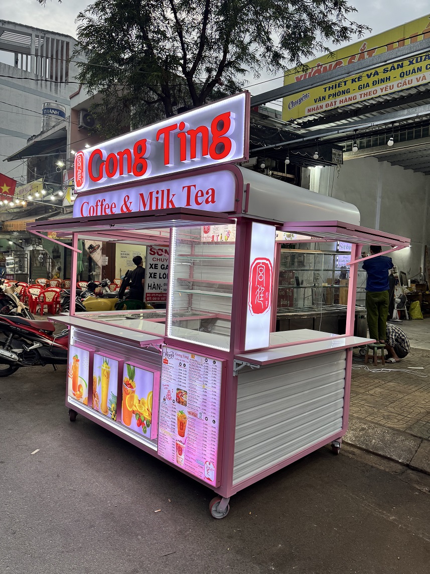 Kiosk bán trà sữa - Ảnh 2