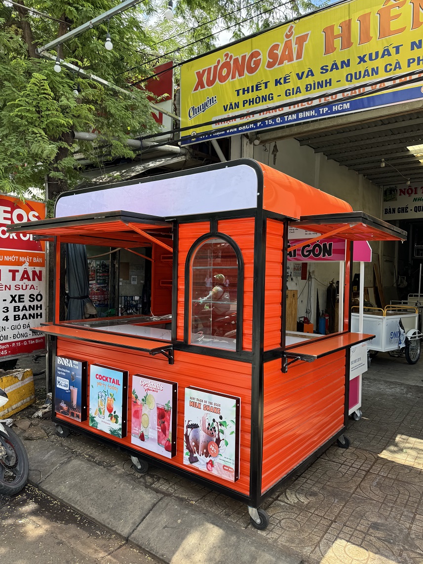 Kiosk bán nước lưu động - Ảnh 5