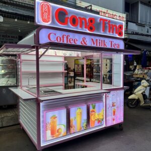 Kiosk bán trà sữa