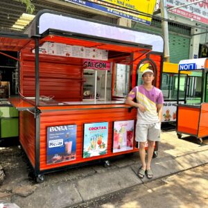 Kiosk bán nước lưu động