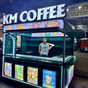 Alternative view of Kiosk lưu động bán Coffee