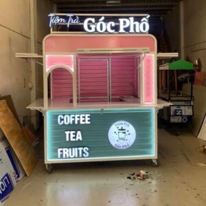 Kiosk bán Coffee, nước ép