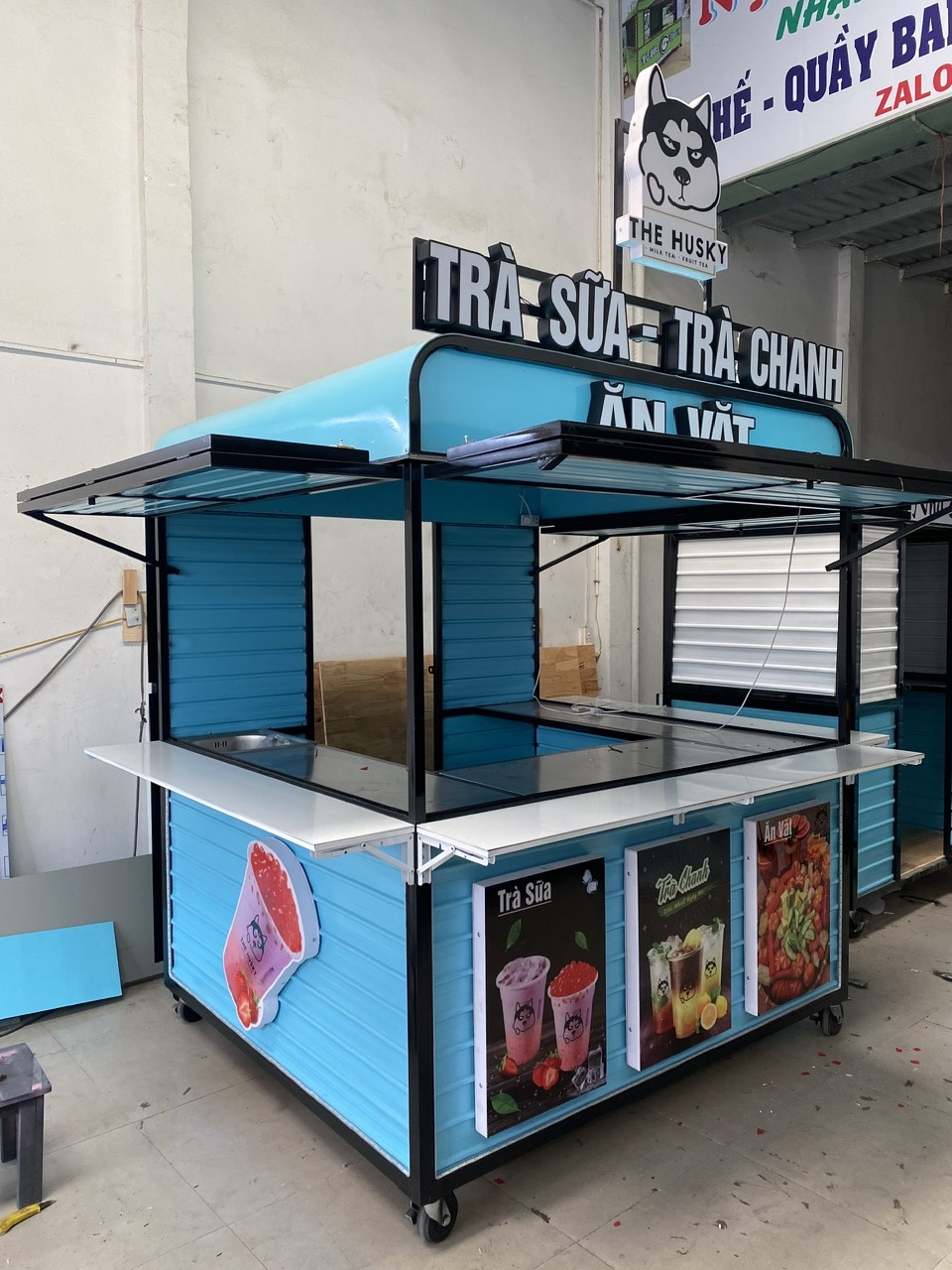 Kiosk bán trà sữa - Ảnh 2