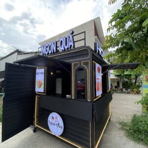 Alternative view of Kiosk lưu động bán Trà
