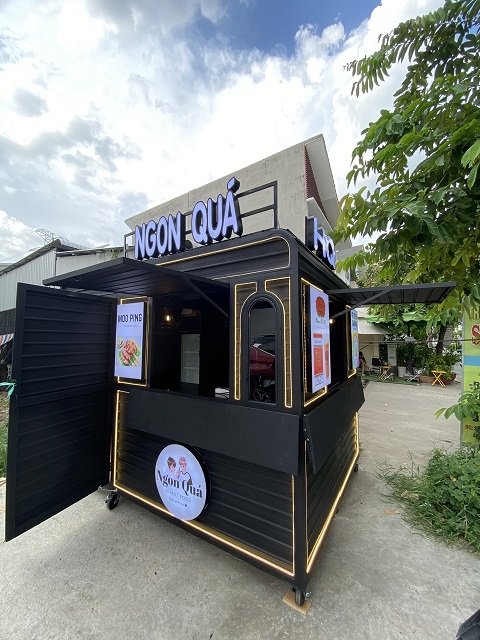 Kiosk lưu động bán Trà - Ảnh 2