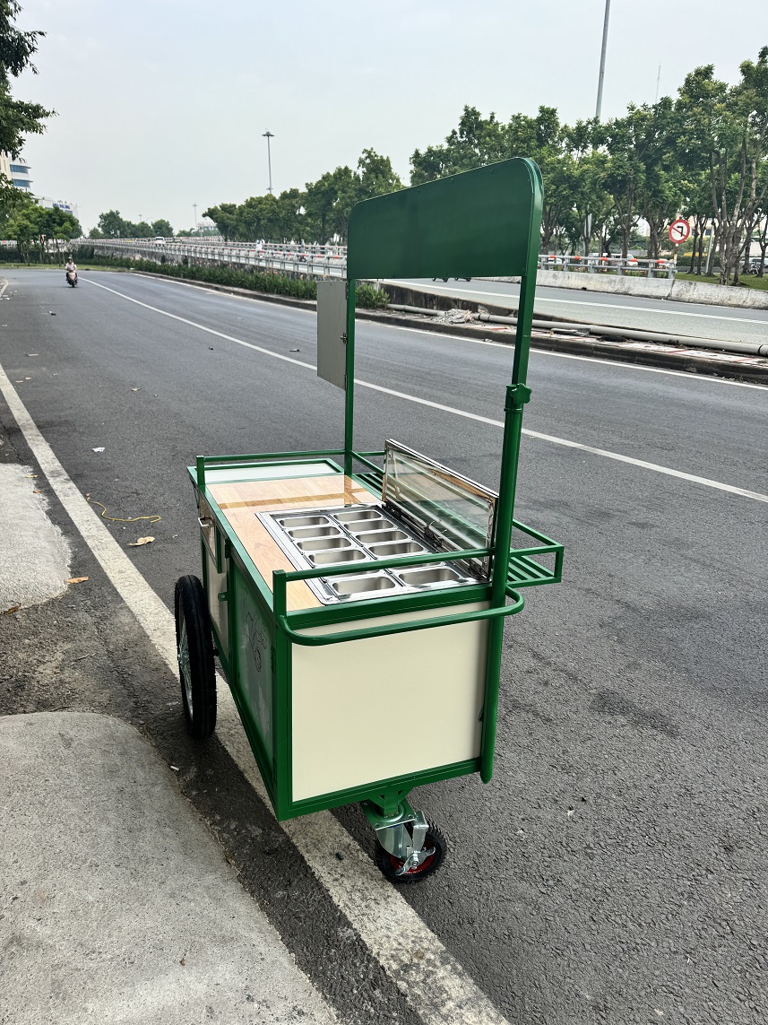 Xe đẩy ba bánh trà sữa - Ảnh 3