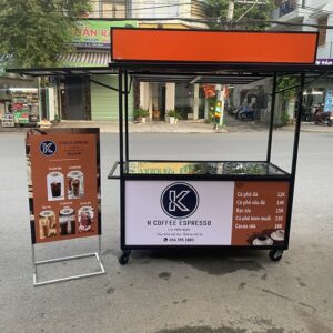 Alternative view of Quầy xe bán cà phê khởi nghiệp