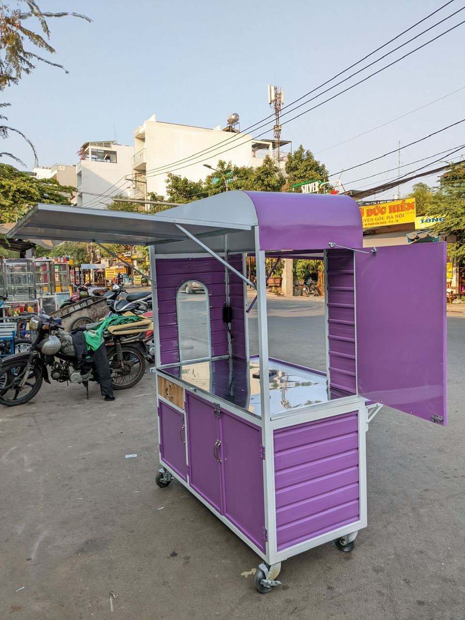 Quầy xe bán cafe lưu động - Ảnh 2