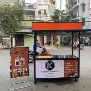 Quầy xe bán cà phê khởi nghiệp