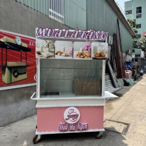 Quầy xe bán đậu hũ