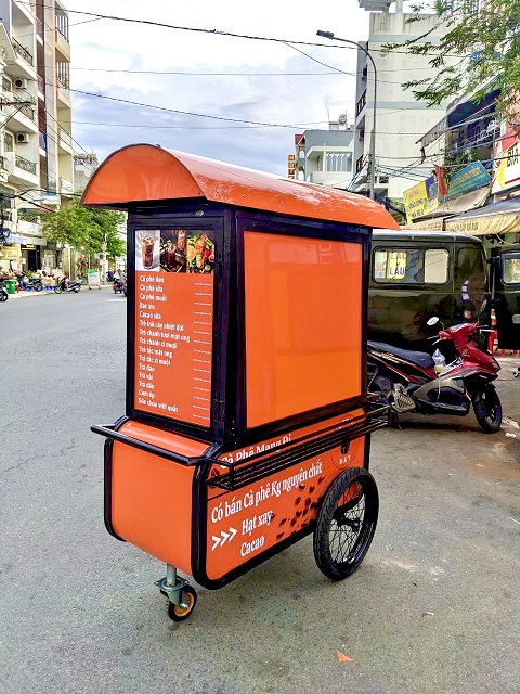 Xe bán cafe di động