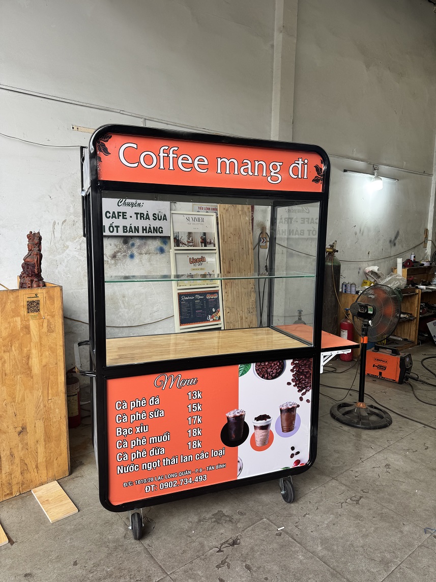 Xe bán cafe di động - Ảnh 7