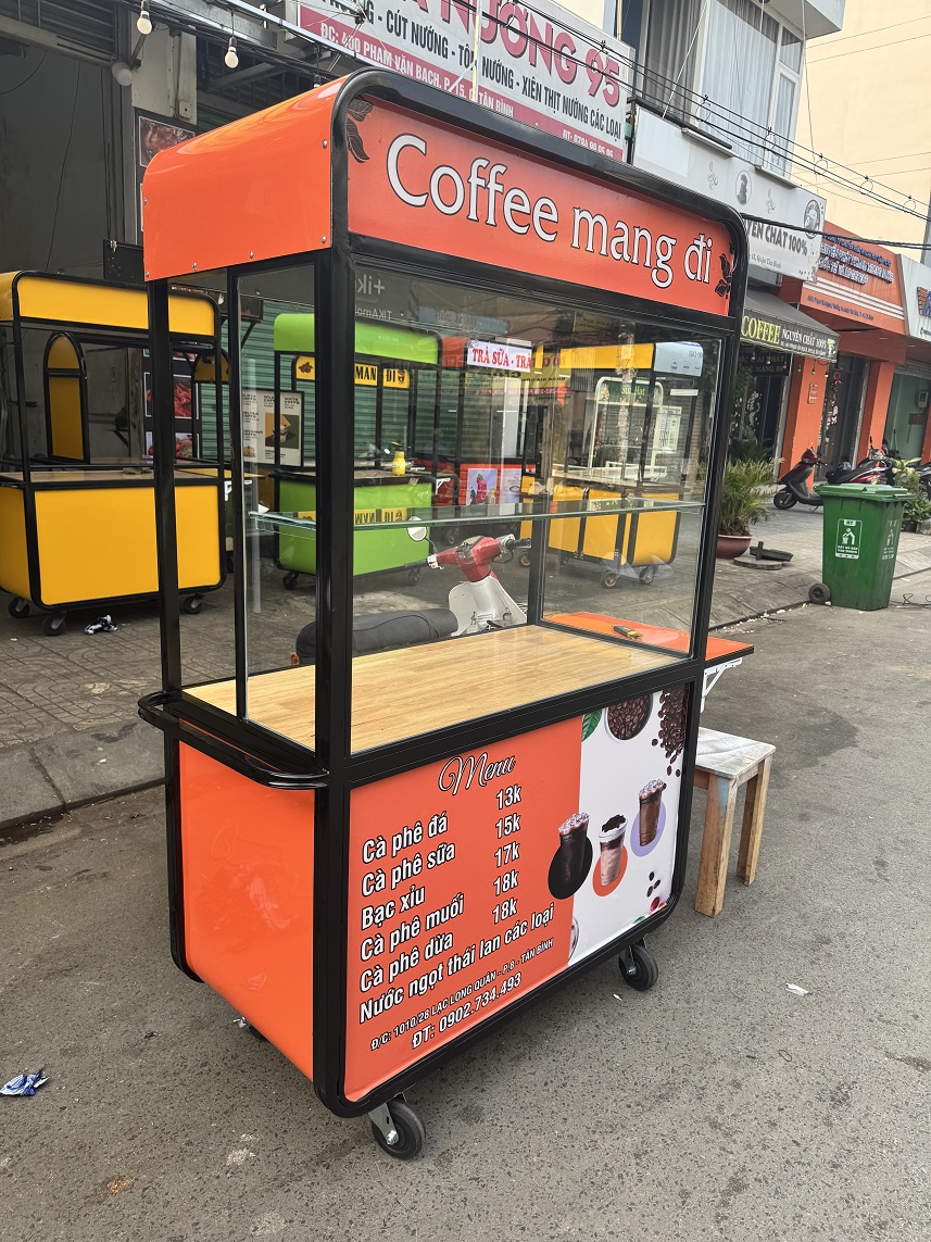 Xe bán cafe di động - Ảnh 6