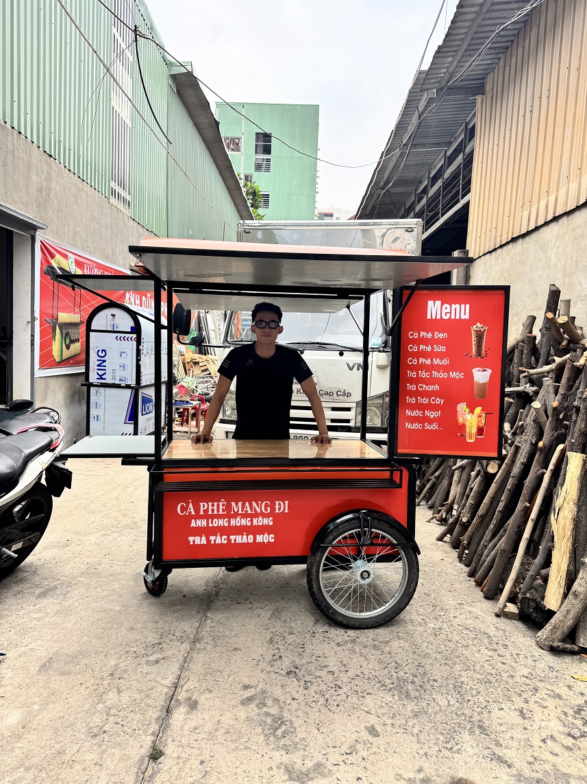 Xe bán cafe di động - Ảnh 8