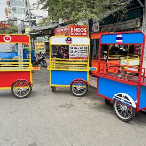 Xe đẩy ba bánh bán hàng