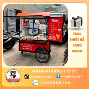 Xe ba bánh bán nước