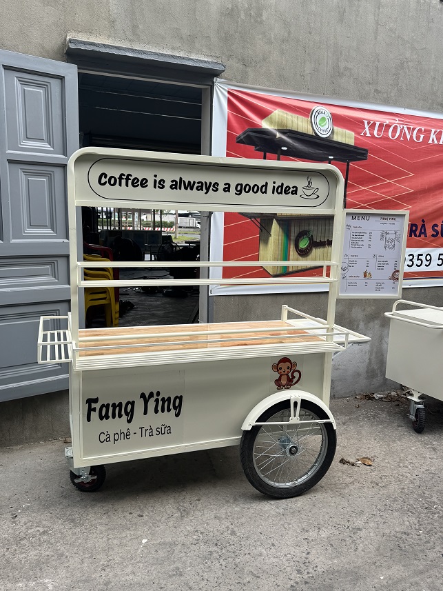 Xe lưu động bán cafe - Ảnh 3