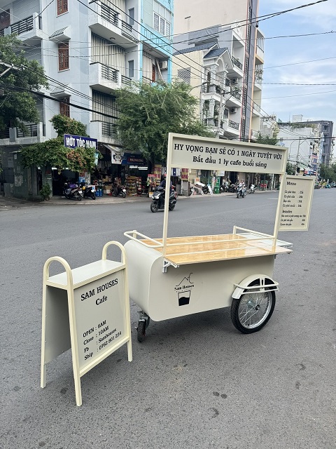 Xe lưu động bán cafe - Ảnh 10