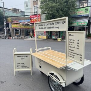 Xe lưu động bán cafe
