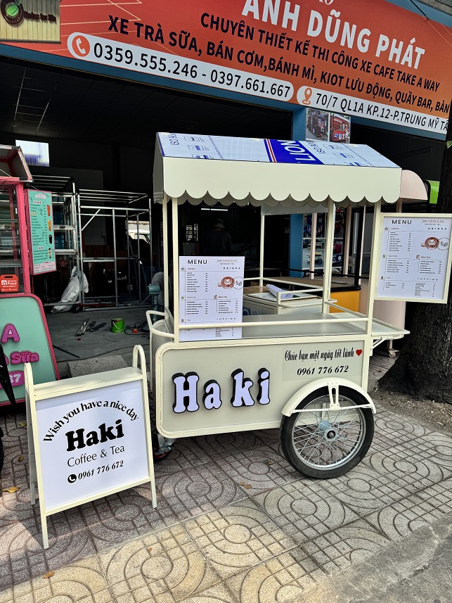 Xe lưu động bán cafe - Ảnh 5