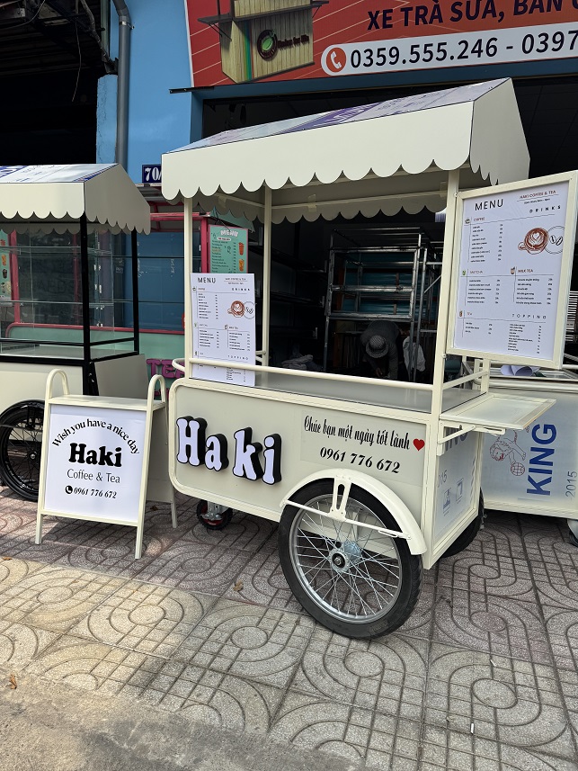 Xe lưu động bán cafe - Ảnh 4