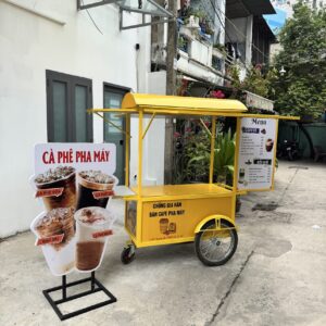 Alternative view of Xe đẩy bán cà phê tiện lợi