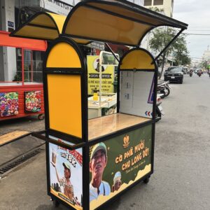 Xe đẩy bán coffee